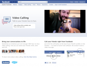 Facebook Skype